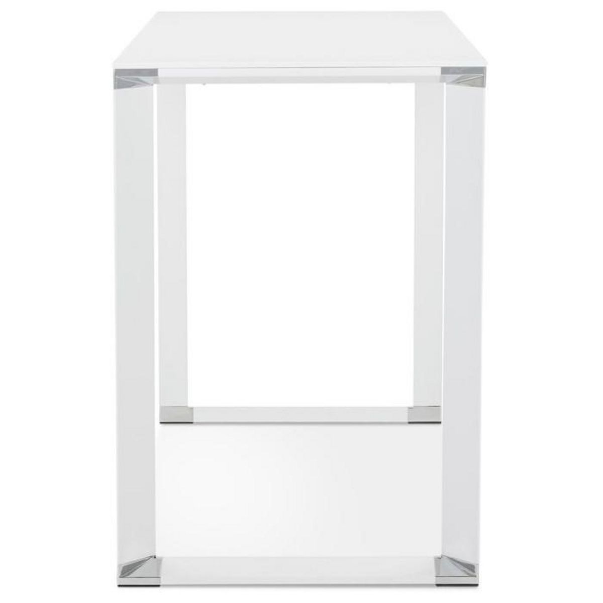 Paris Prix Bureau Design en Verre  Zaho  140cm Blanc