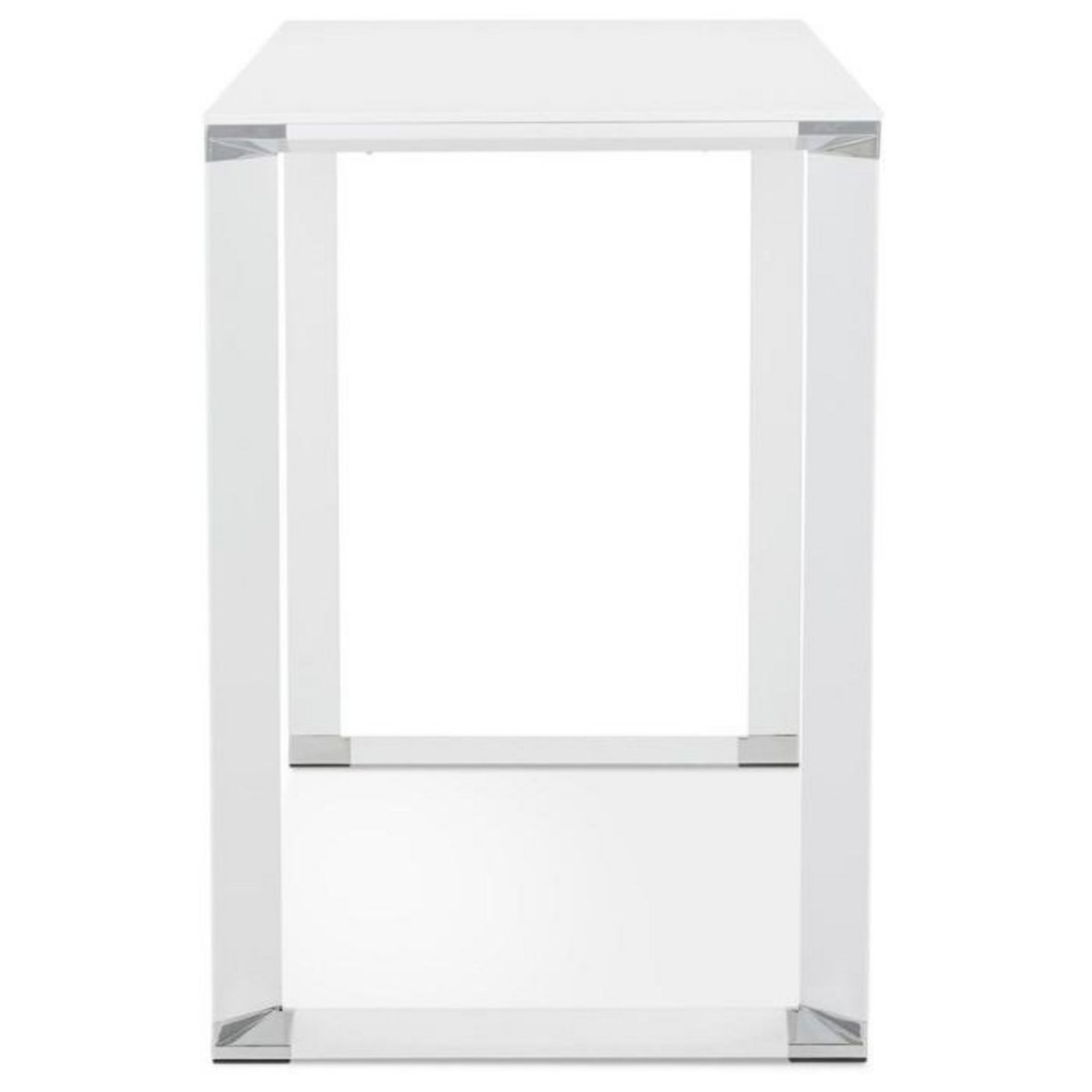 Paris Prix Bureau Design en Verre  Zaho  140cm Blanc