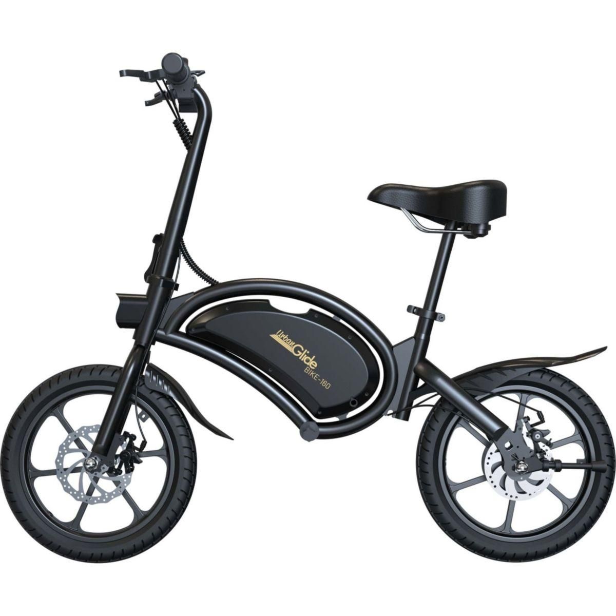 URBANGLIDE Draisienne électrique Bike 160 Noir