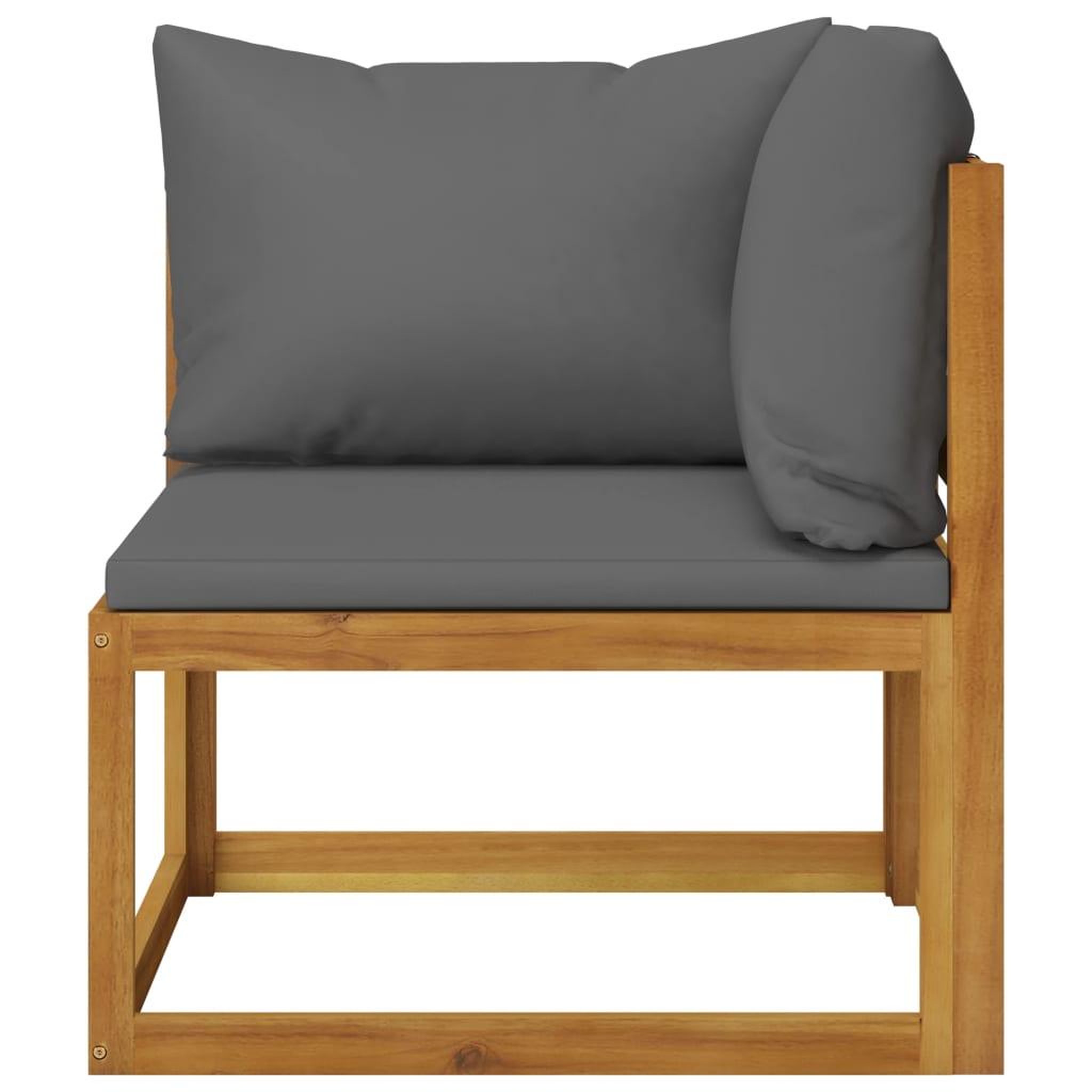 Voir la diapositive 5 : VIDAXL Salon de jardin 6 pcs avec coussin Bois d'acacia solide