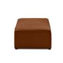 Voir la diapositive 4 : BEST MOBILIER Topaze - pouf - en tissu velours relief