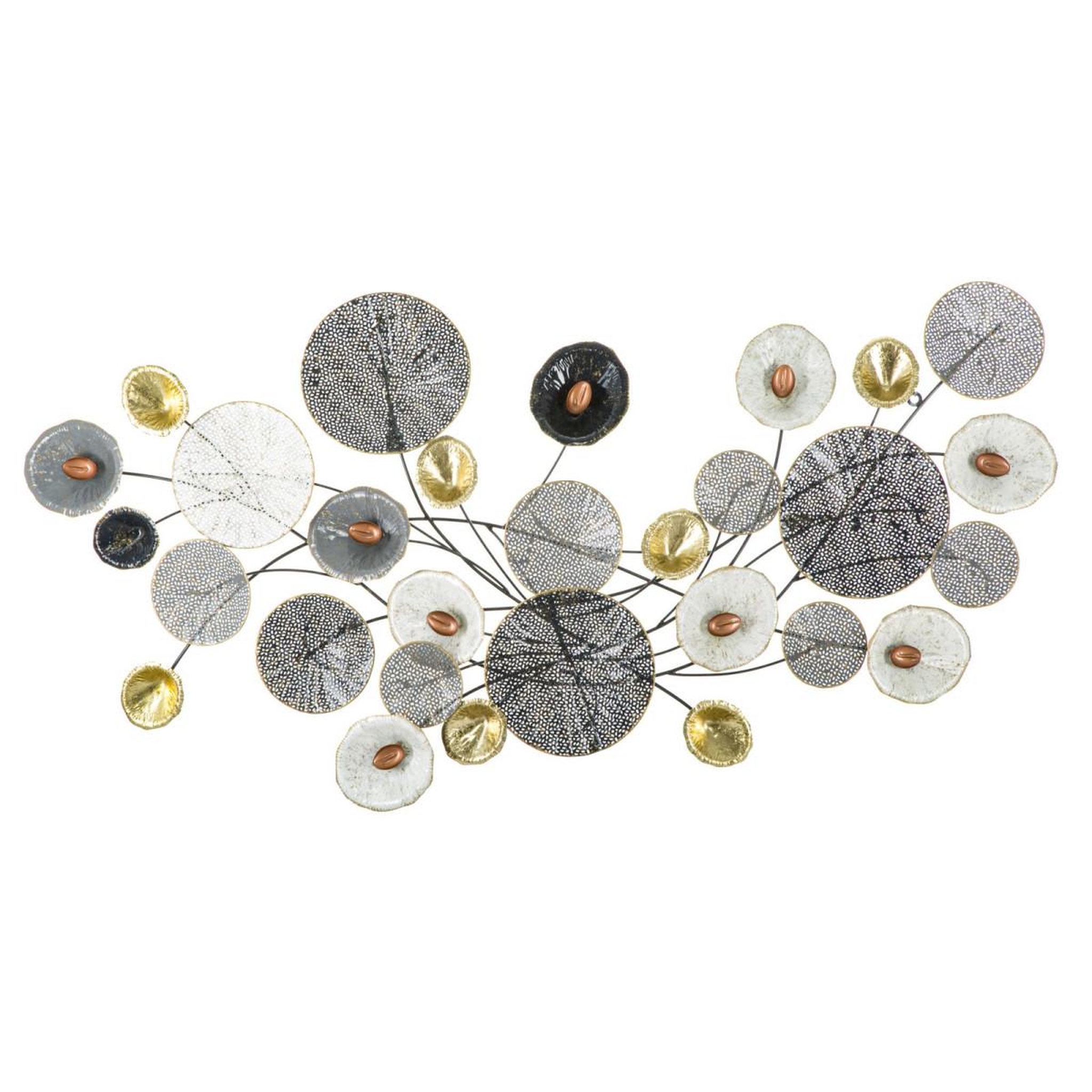 Paris Prix Décoration murale en métal  grille  135cm multicolore