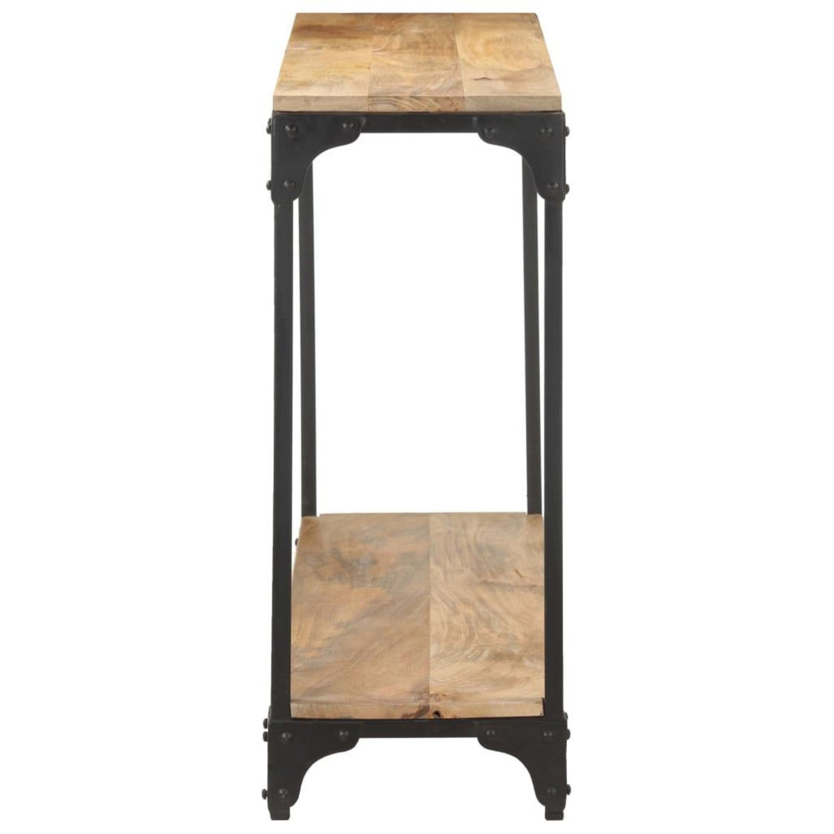 VIDAXL Table console 110x30x75 cm Bois de manguier massif