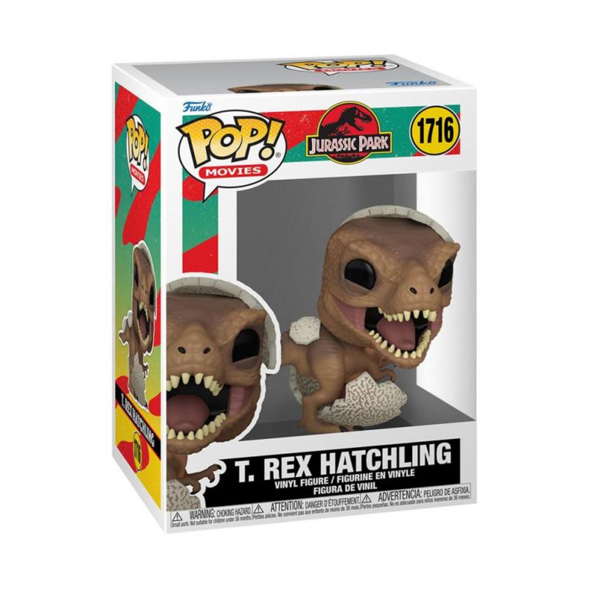 Funko Figurine Funko Pop Movies Jurassic Park Hatchling Tyrannosaurus Rex