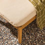 Voir la diapositive 6 : SWEEEK Bain de soleil bois d'acacia multi positions avec roulettes naturel - Sola