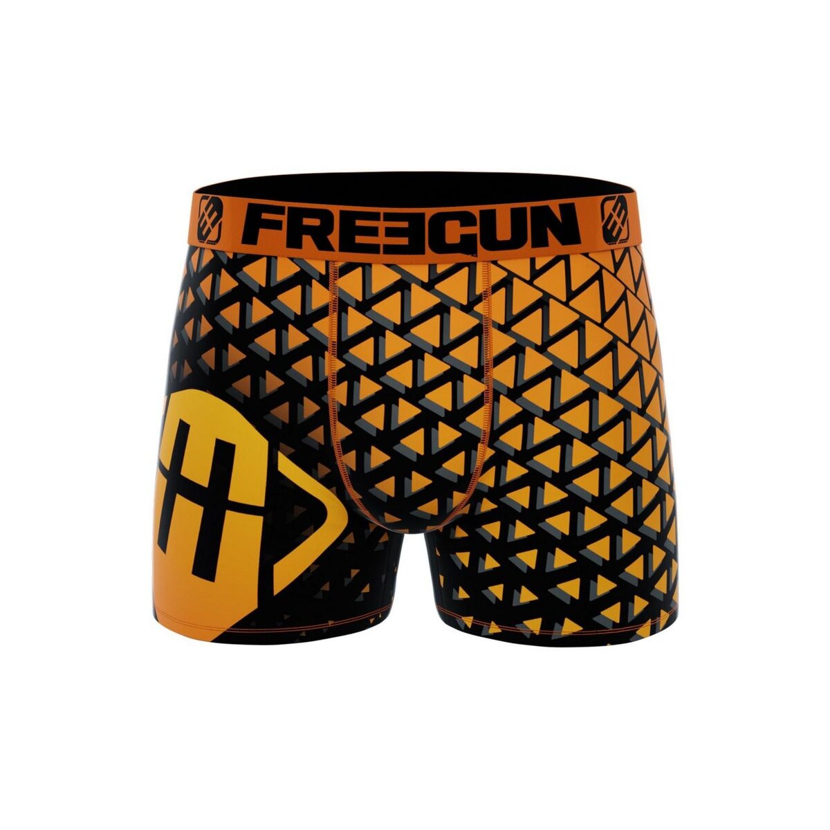 FREEGUN Lot de 5 Boxers microfibre Homme Racing