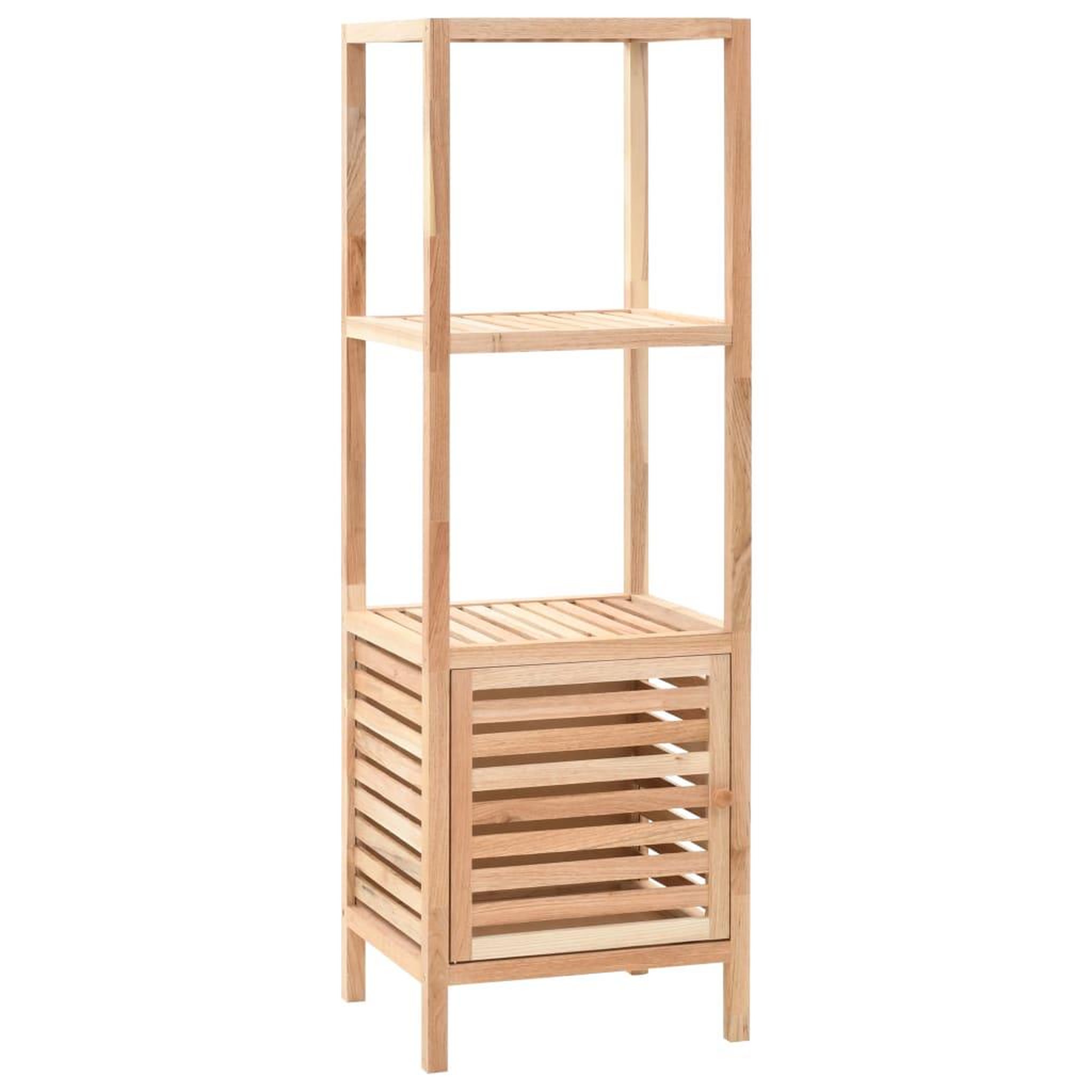 Voir la diapositive 1 : VIDAXL Armoire de salle de bain Bois de noyer 39,5x35,5x123 cm