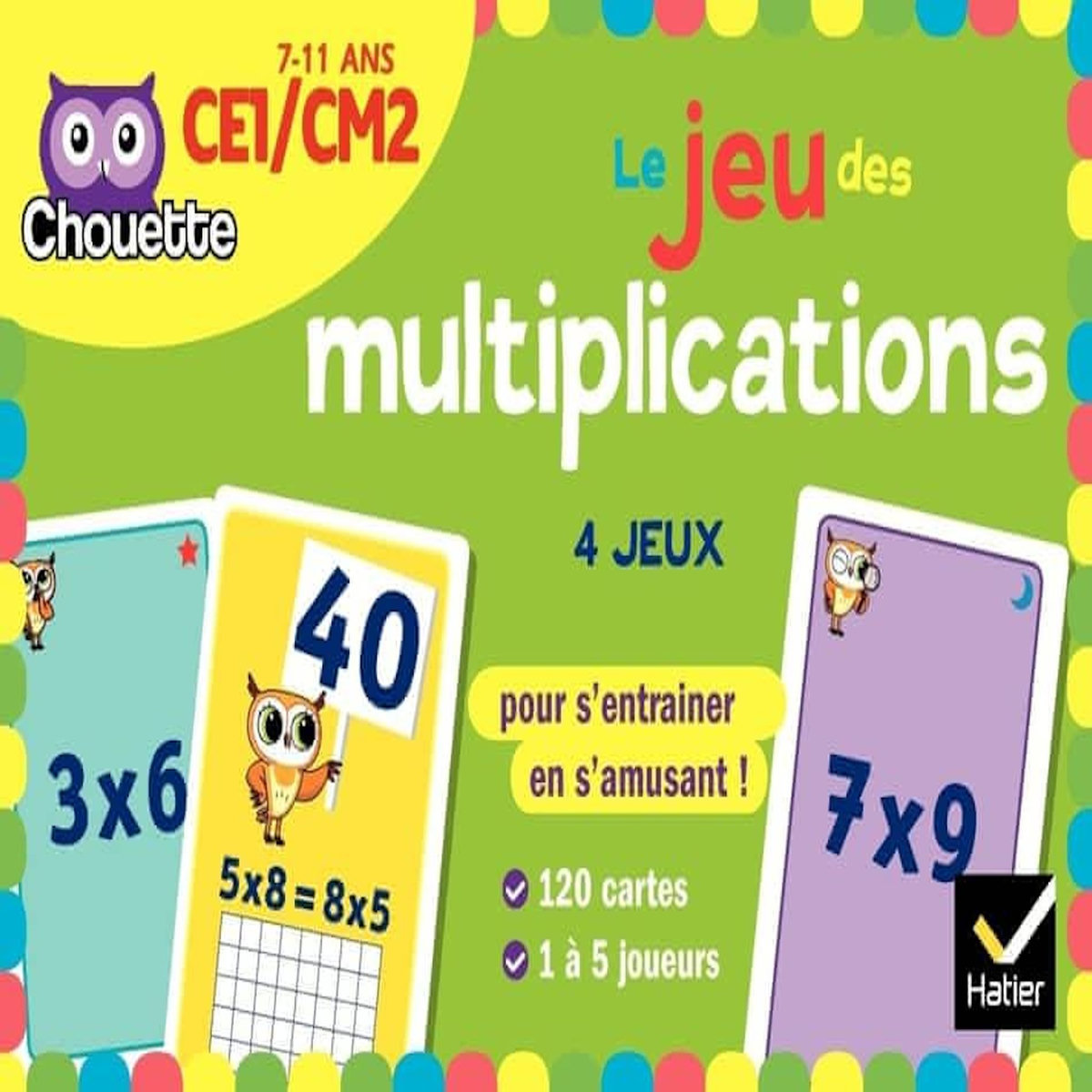 LE JEU DES MULTIPLICATIONS CE1-CM2, Domergue Lucie