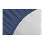 Voir la diapositive 2 : LOVELY HOME LOVELY HOME Drap housse - 160 x 200 + 30 cm - 100% coton - Bleu
