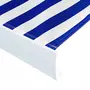 VIDAXL Store a cassette motorise 450x300 cm Bleu et blanc