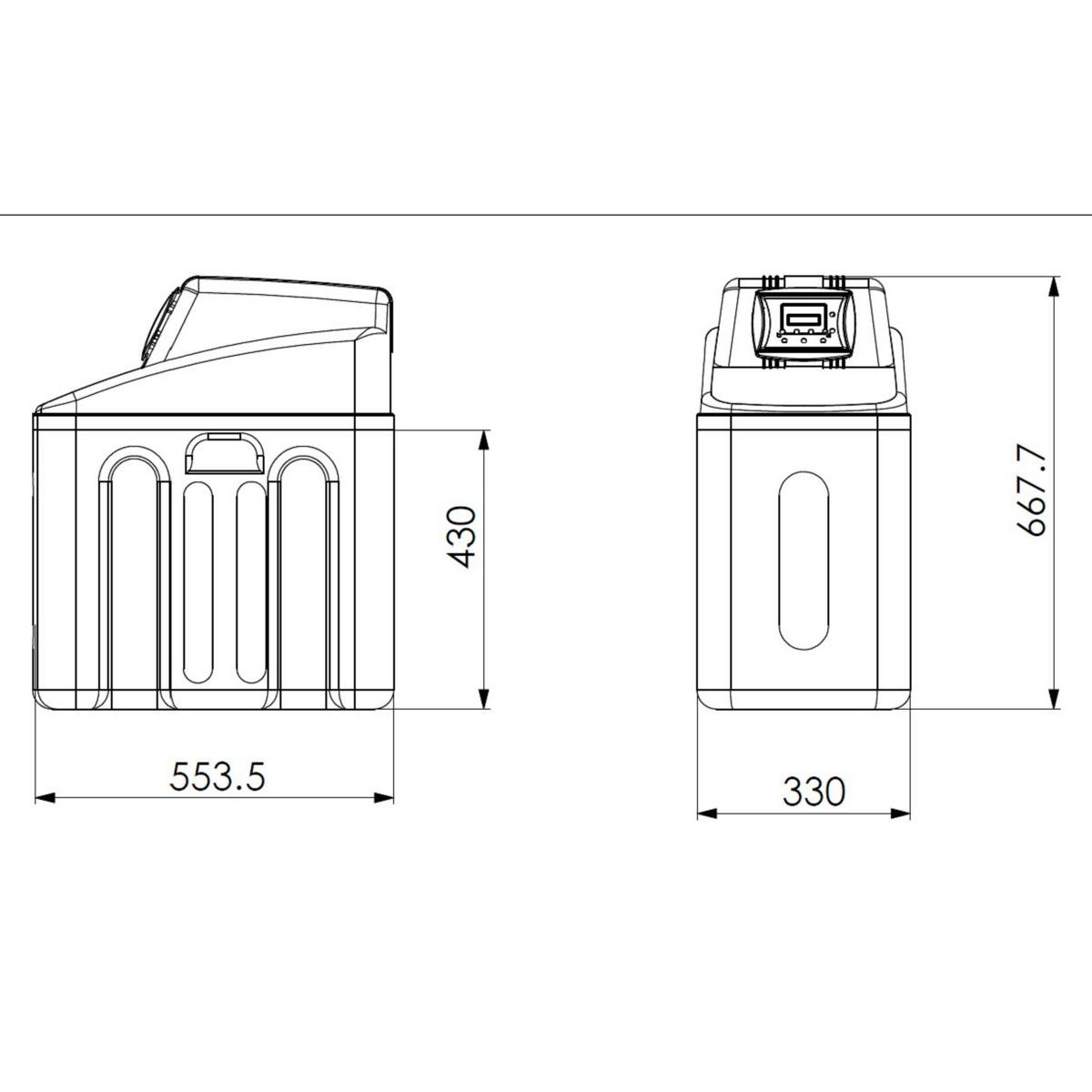 APIC Adoucisseur d'eau Semele - 12.5 Litres