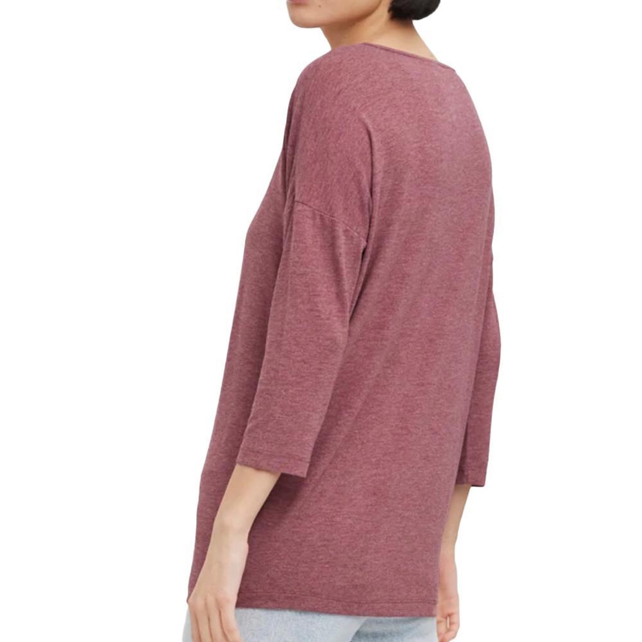 Voir la diapositive 2 : Vero Moda T-Shirt Prune Femme Vero Moda Carla