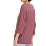 Voir la diapositive 2 : Vero Moda T-Shirt Prune Femme Vero Moda Carla