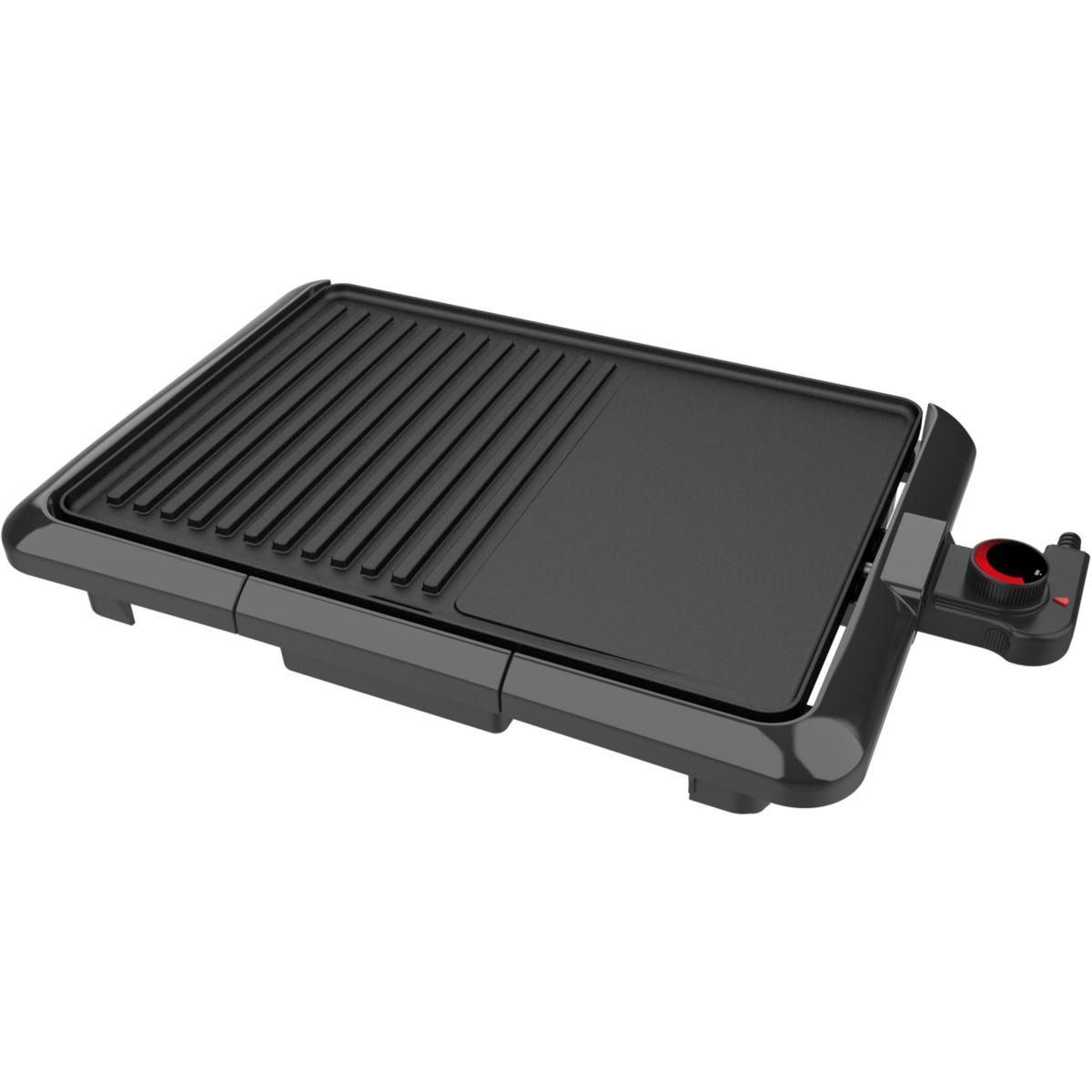 Listo Plancha électrique LPL 4 noir à poser, 35x25 cm