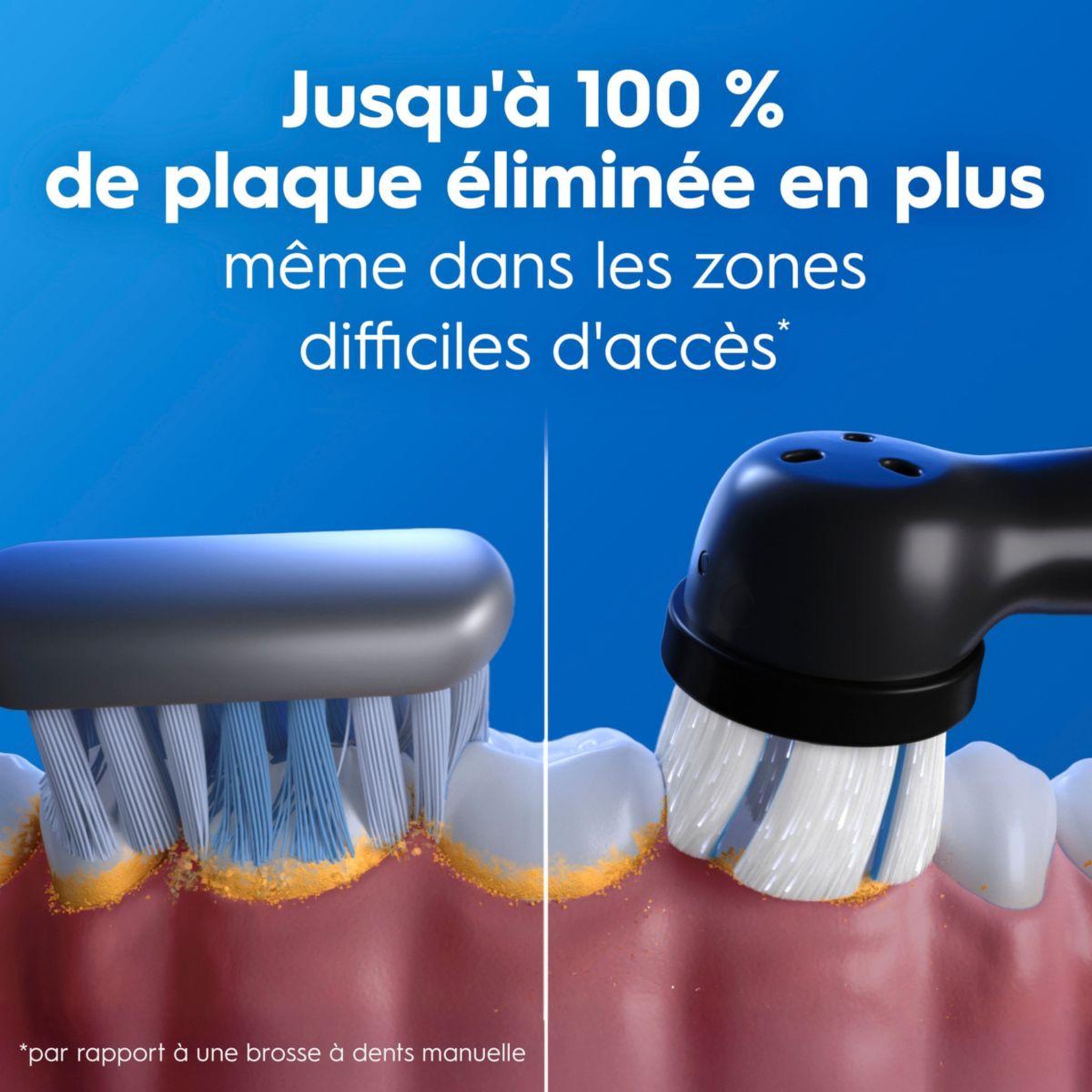 Voir la diapositive 4 : ORAL B Brosse à dents électrique io2 marine blue deep clean + travel case