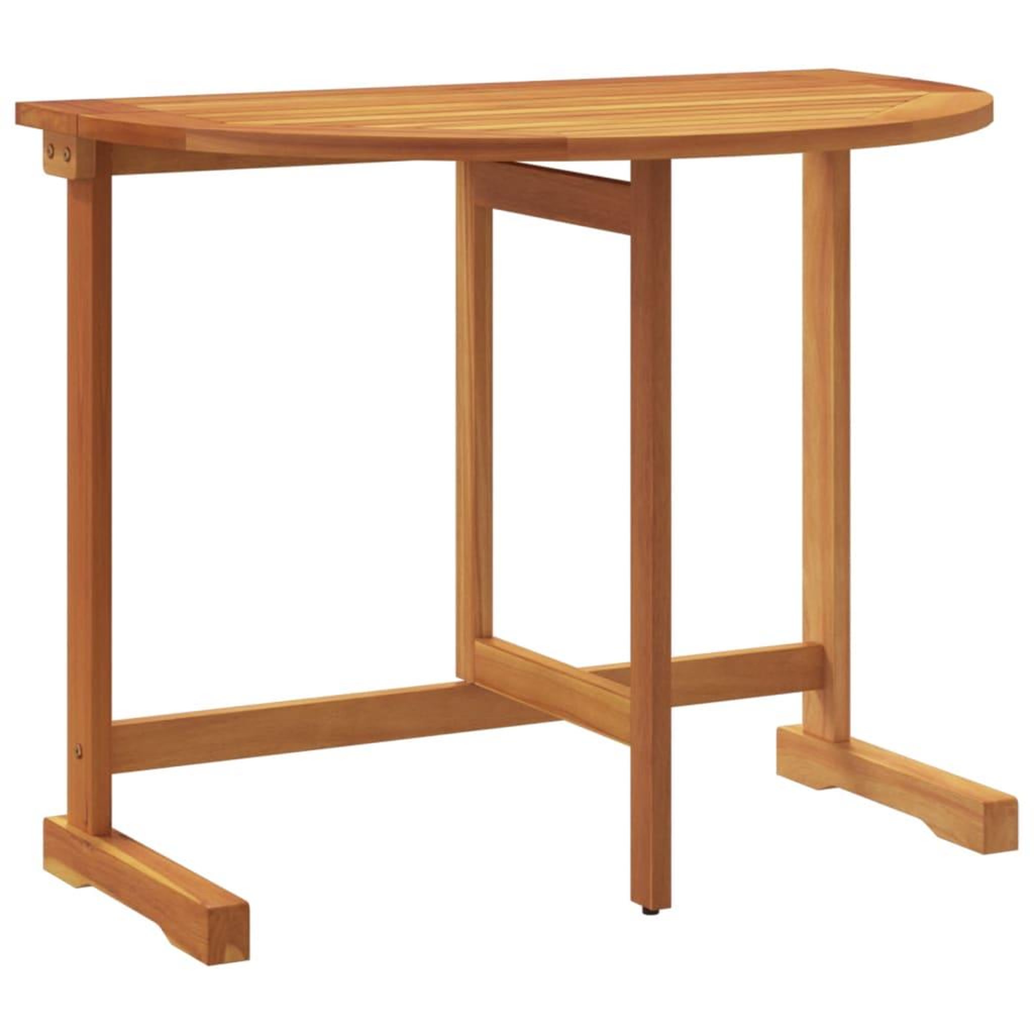 Voir la diapositive 3 : VIDAXL Ensemble a manger de jardin pliable 3 pcs bois d'acacia massif