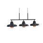 Voir la diapositive 3 : Paris Prix Suspension Design 3 Lampes  Stoten  112cm Noir