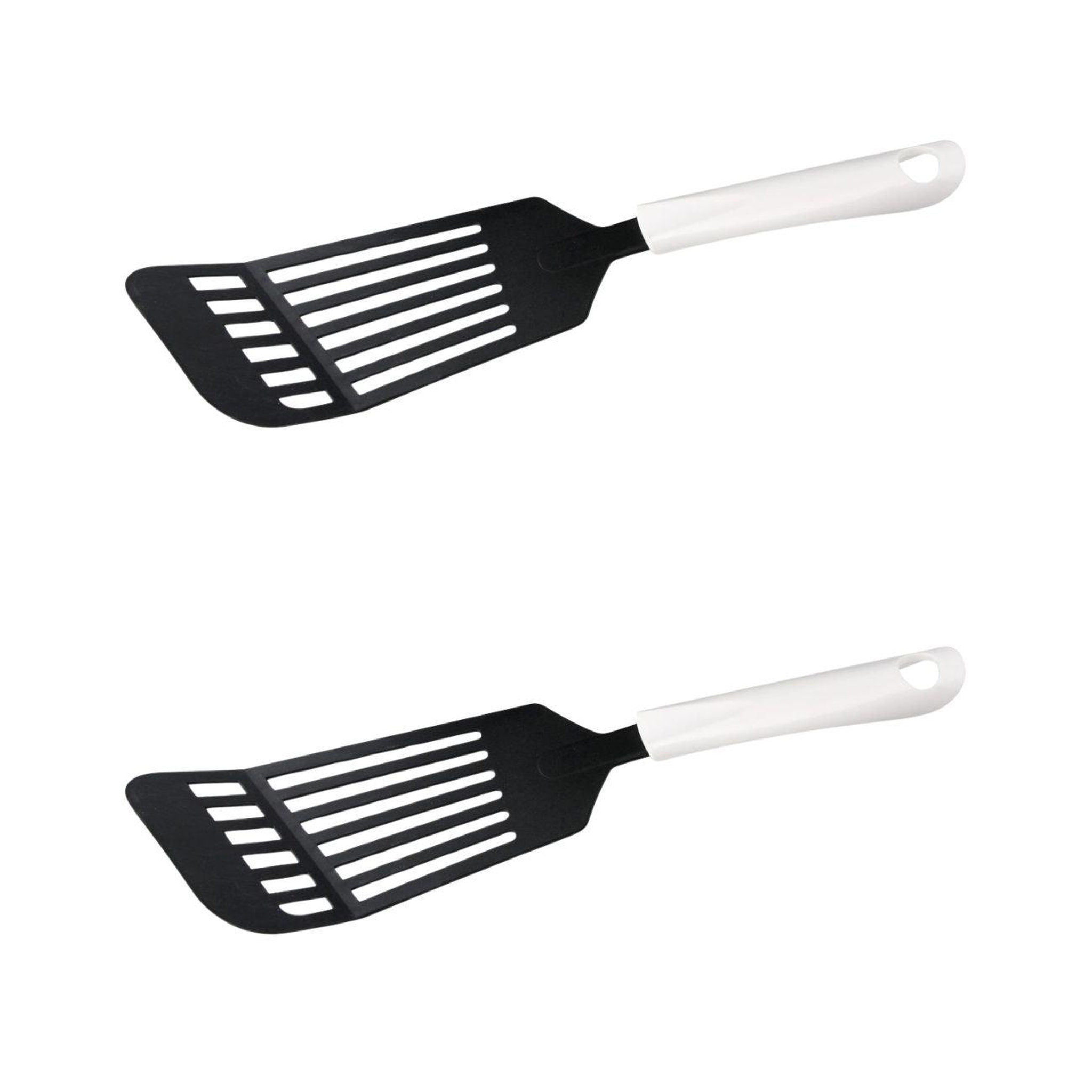 Fackelmann Ensemble de 2 spatules de cuisine ajourée 32 cm fackelmann arcadalina