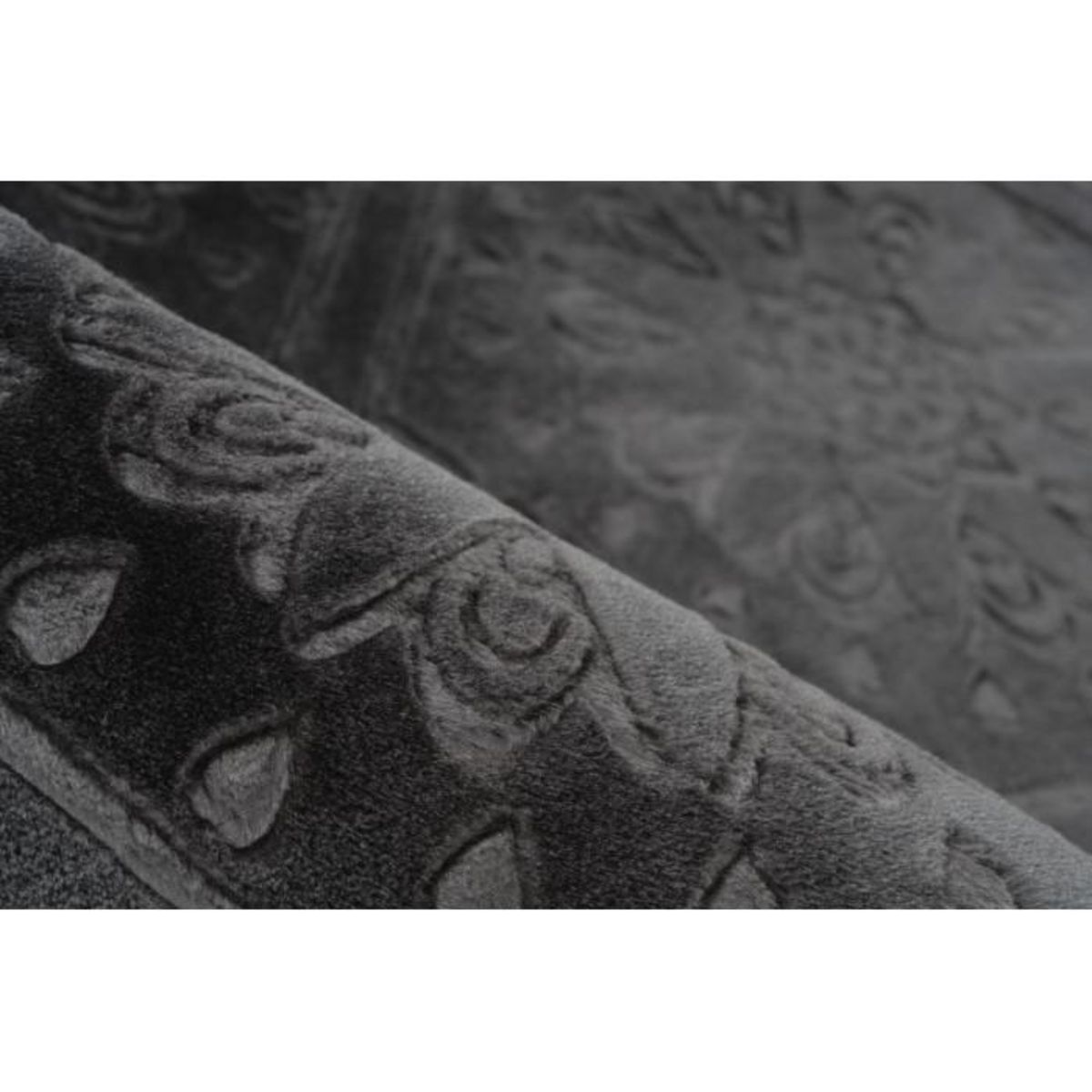 Paris Prix Tapis Moderne Fait Main  Monroe II  Anthracite