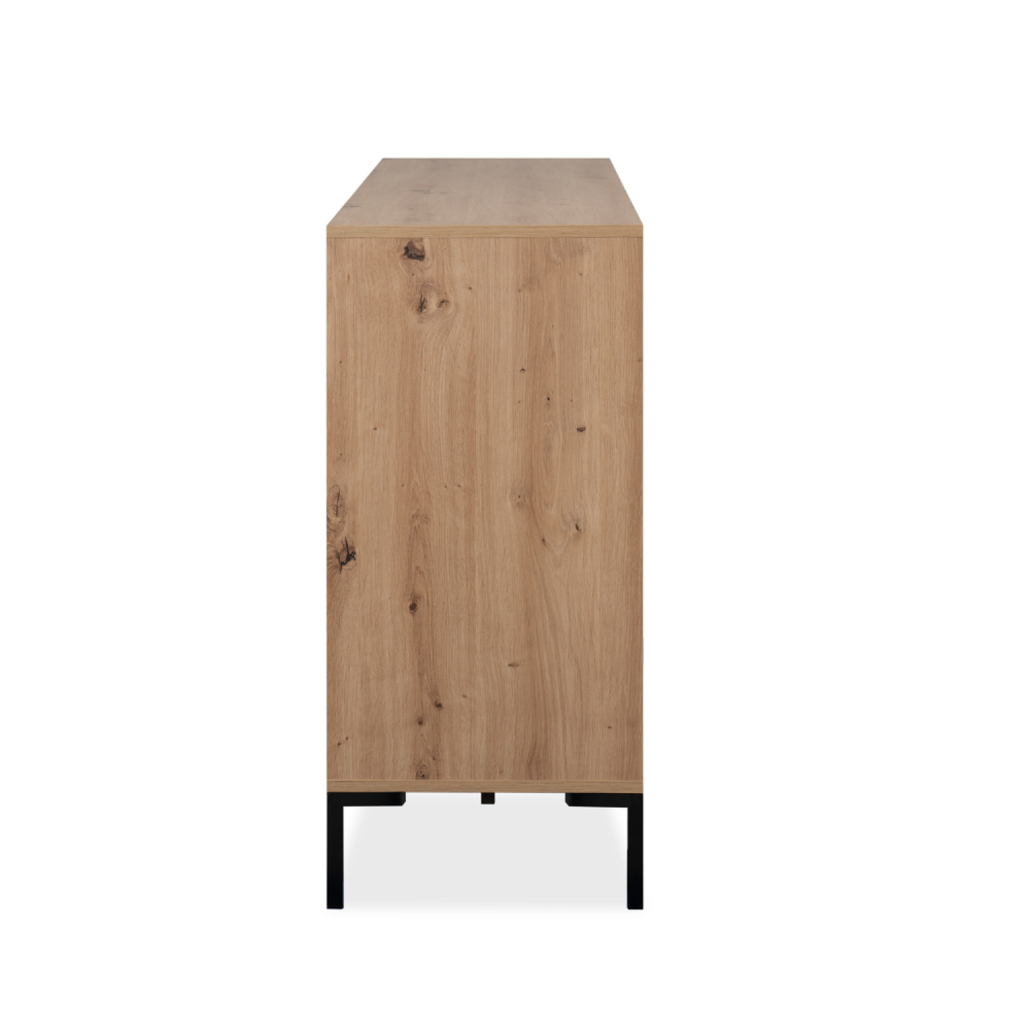Voir la diapositive 6 : CONCEPT USINE Buffet en bois avec placards et tiroirs navi