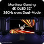 Voir la diapositive 3 : LG Ecran PC Gamer 32GX850A-B.AEU 32'' OLED QHD