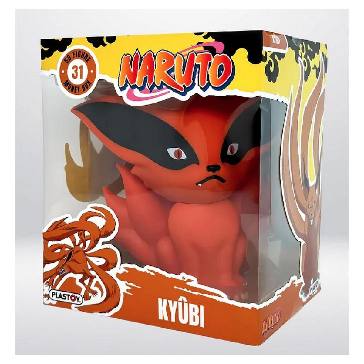 Plastoy Tirelire Kyubi demon renard Naruto