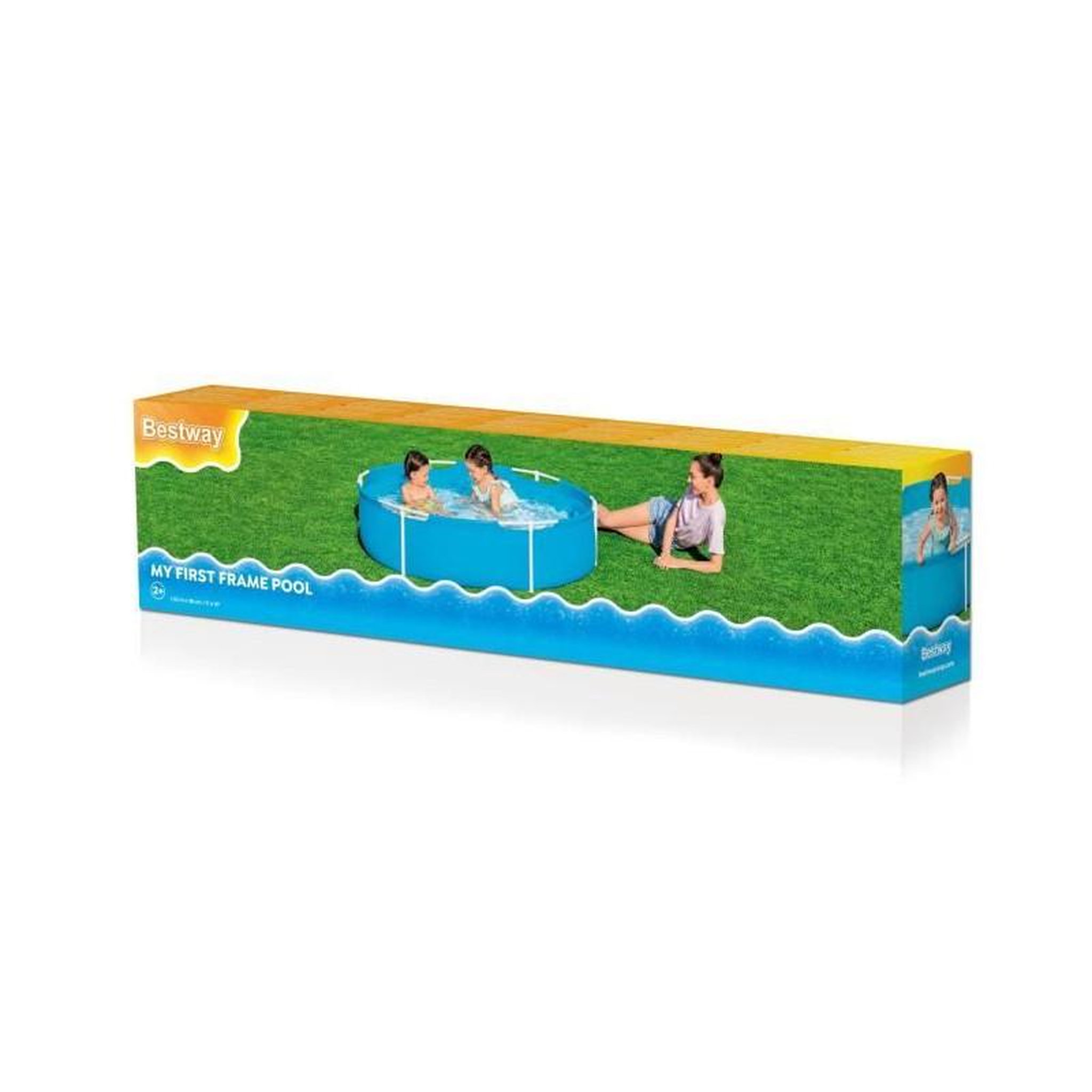 Voir la diapositive 6 : BESTWAY Piscinette BESTWAY - My First FramePool - 152 x 38 cm - Ronde