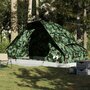 Voir la diapositive 1 : VIDAXL Tente familiale a dome 6 personnes camouflage impermeable