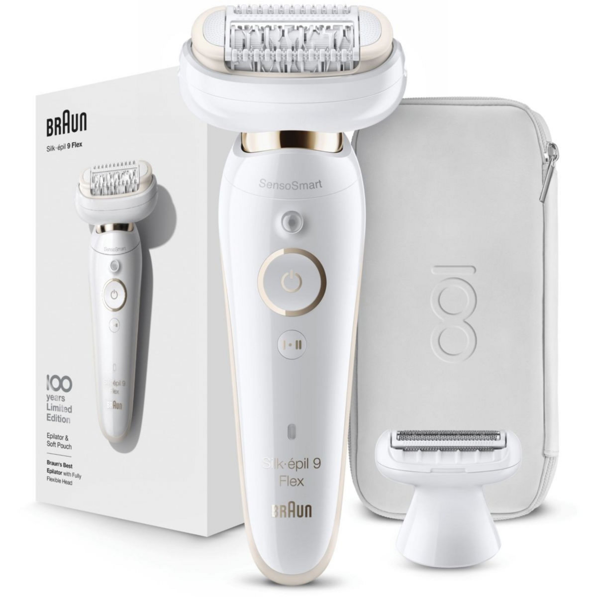 BRAUN Epilateur électrique Silk Epil SES 9 MBSES9 Flex