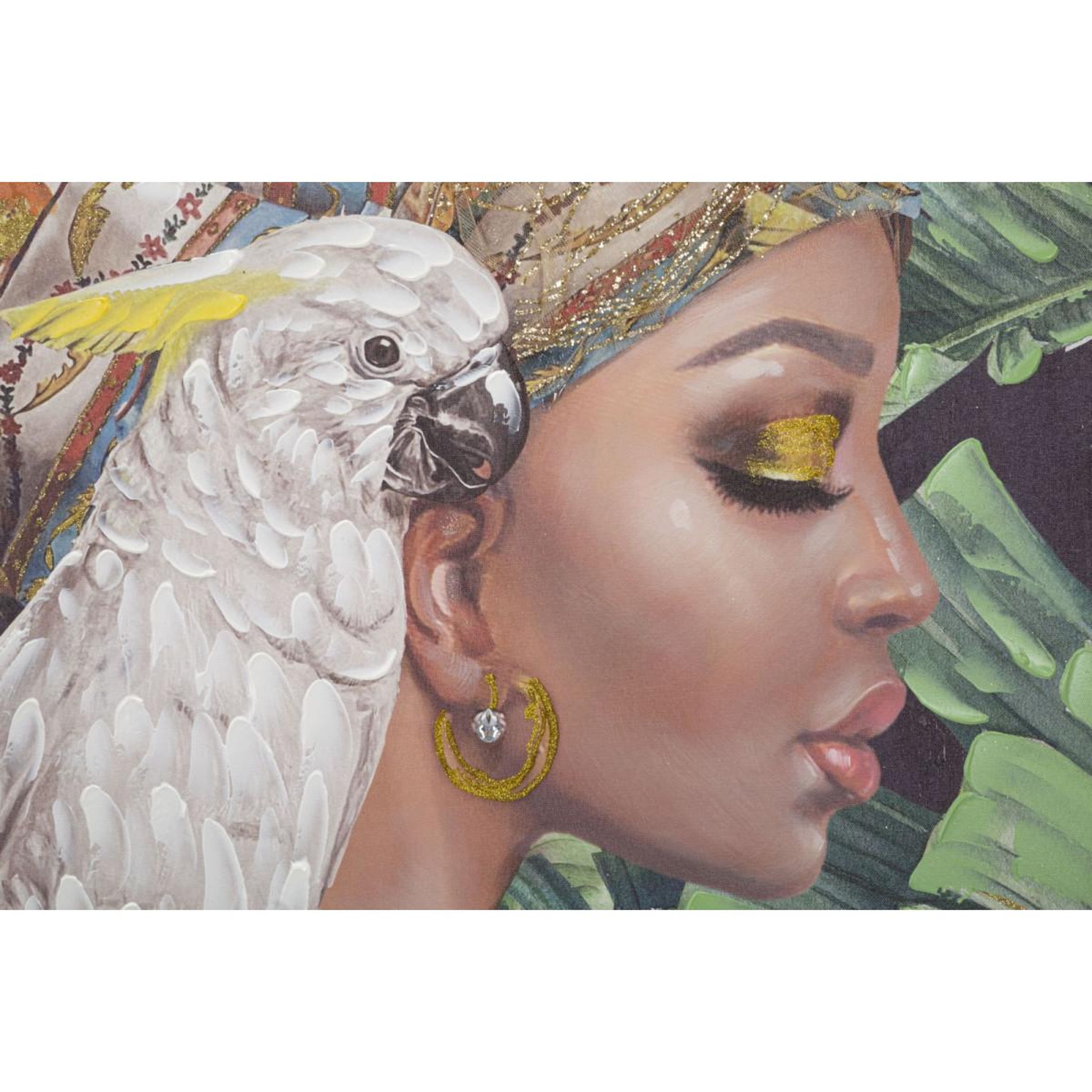 Voir la diapositive 2 : Paris Prix Toile imprimée déco  kloe  90x120cm multicolore