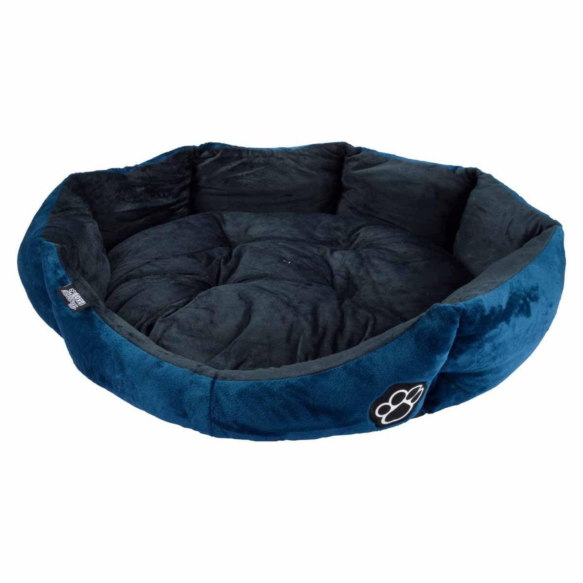 Voir la diapositive 3 : LOVE STORY Lot de 2 coussins chien & chat  patchy  60cm émeraude