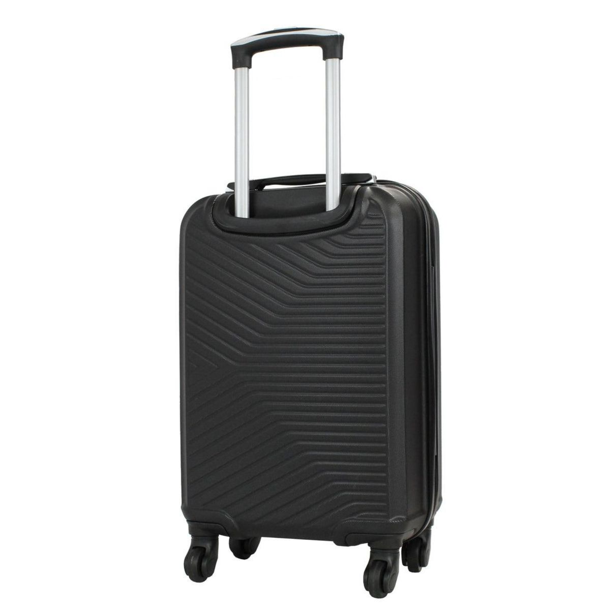 Alistair Valise cabine Alistair - Collection Iron - 4 roues - ABS ultra résistant - Noir