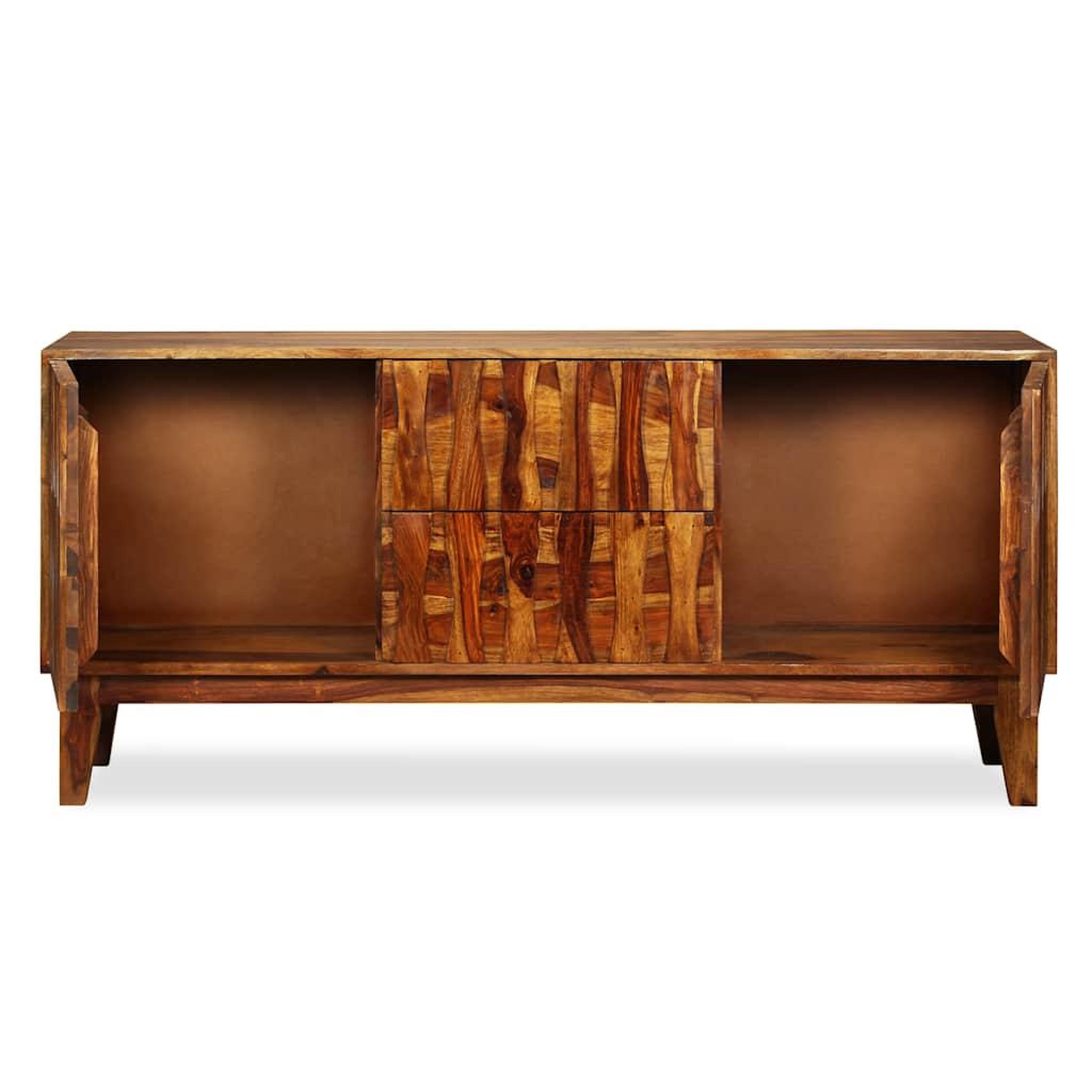 Voir la diapositive 4 : VIDAXL Buffet Bois massif 160x45x70 cm