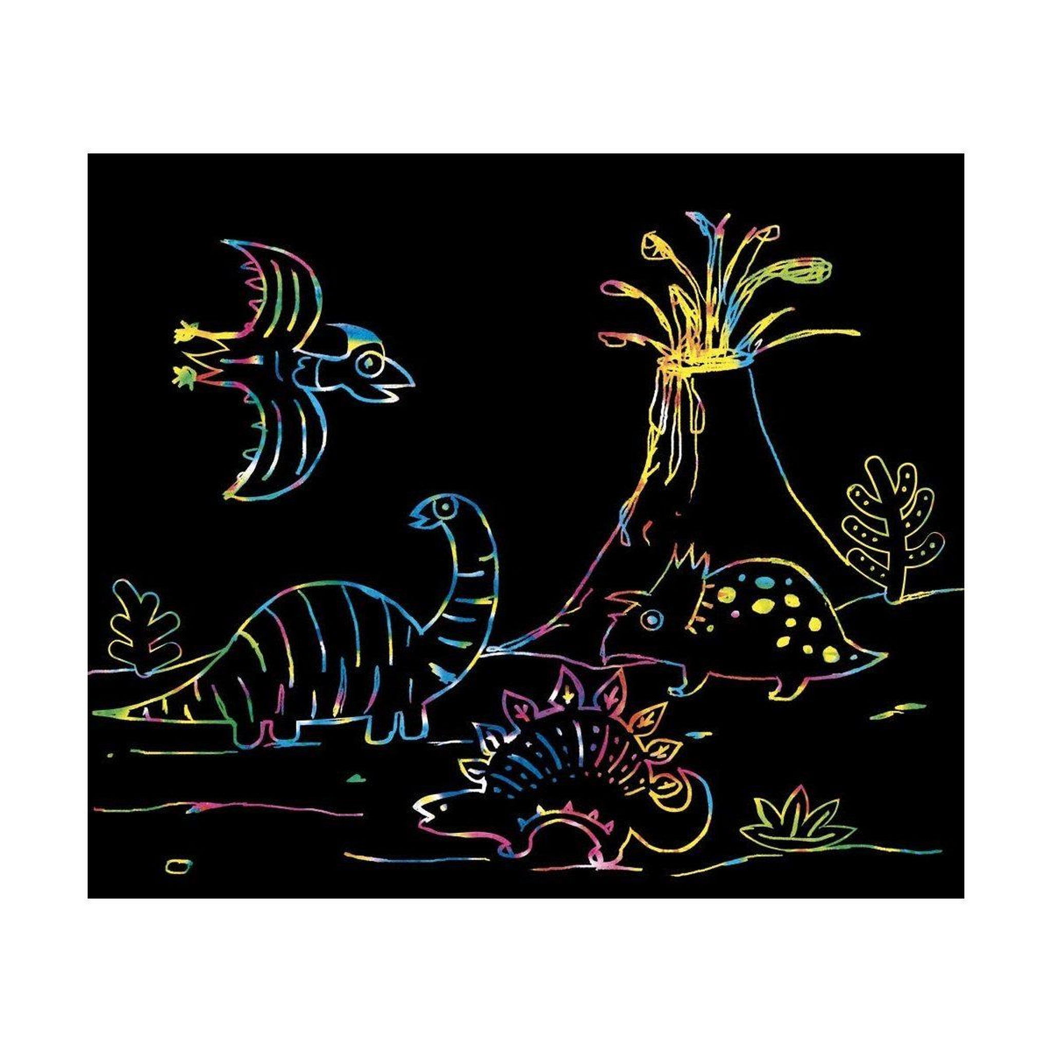 Voir la diapositive 4 : Au Sycomore Mon 1er scratch art pochoir