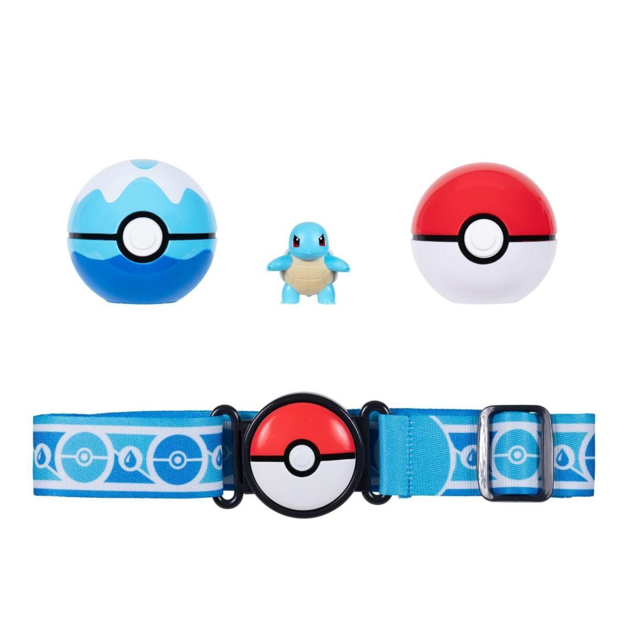 Pokemon Ceinture clip n go  – figurine de combat carapuce 5 cm