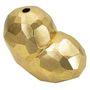 Voir la diapositive 2 : Paris Prix Vase Déco en Résine  Cœur  18cm Or