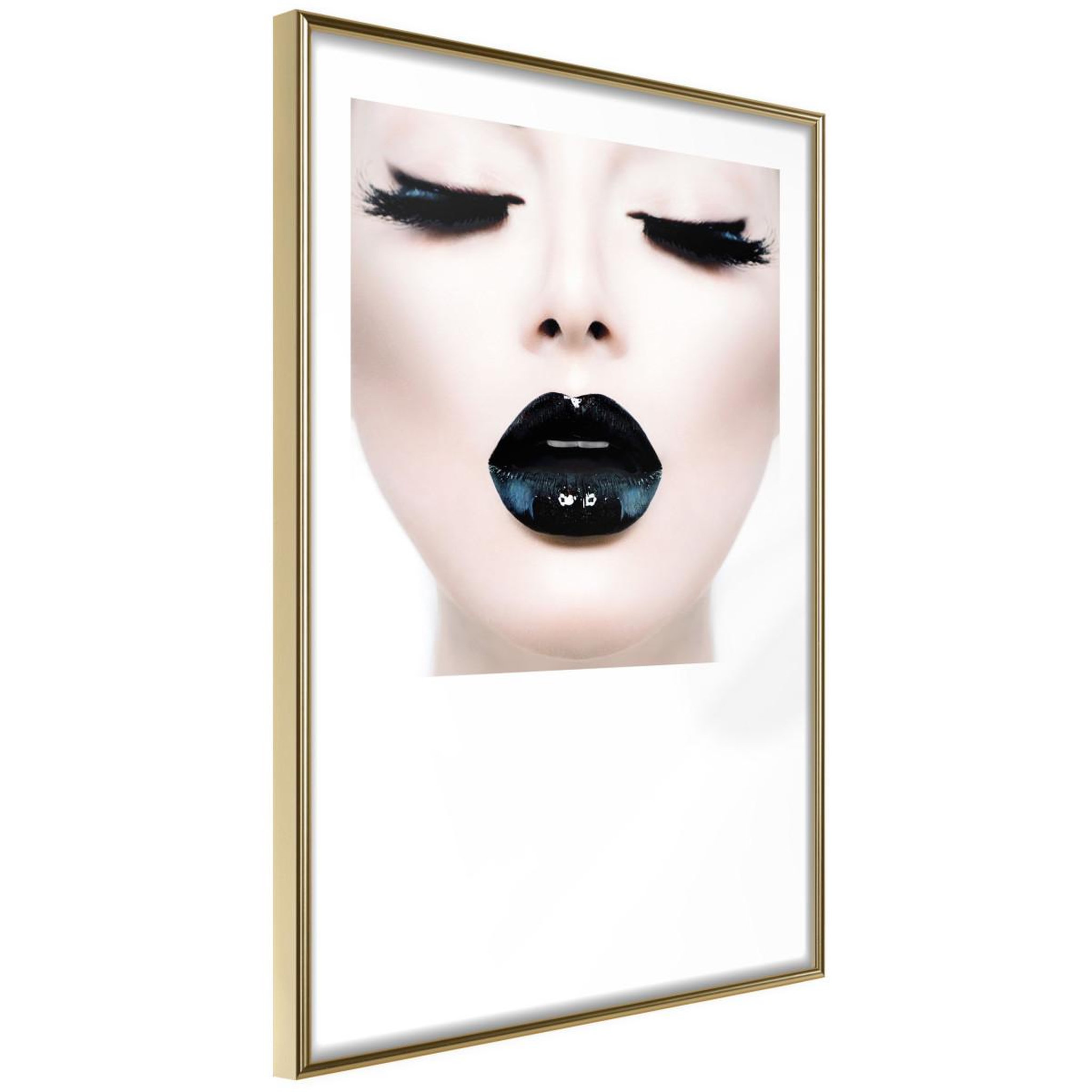 Paris Prix Affiche Murale Encadrée  Black Lipstick