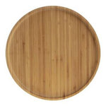 SECRET DE GOURMET Lot de 6 Assiettes à Dessert  Bambou  19cm Naturel