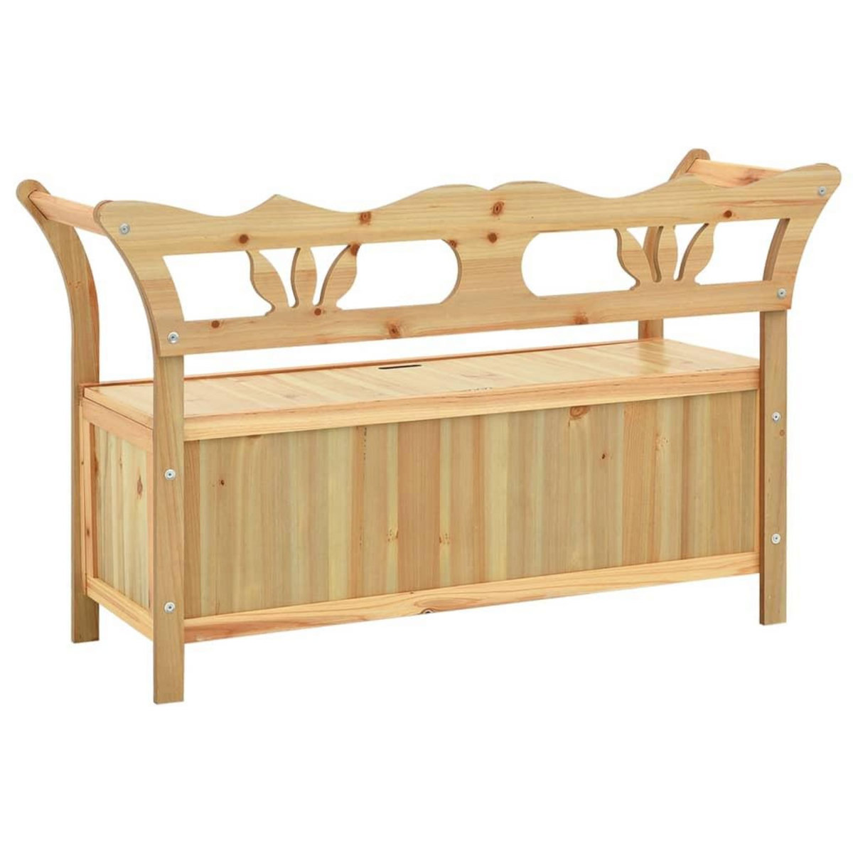 VIDAXL Banc 107x45x75,5 cm Bois de sapin solide