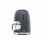Voir la diapositive 3 : SMEG Cafetière filtre programmable 10 tasses 1050w gris - DCF02GREU