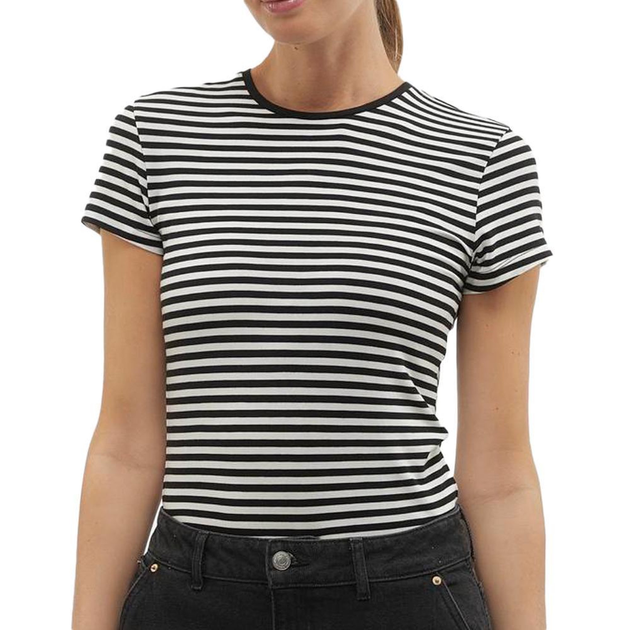 Voir la diapositive 1 : Vero Moda T Shirt /Blanc Femme Vero Moda Mines Fiona