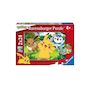 Voir la diapositive 2 : RAVENSBURGER Puzzles 2x24p - pikachu et ses amis  pokemon