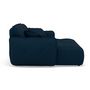Voir la diapositive 3 : LISA DESIGN Thais - canapé droit 4 places avec double méridienne assise profonde en tissu texturé
