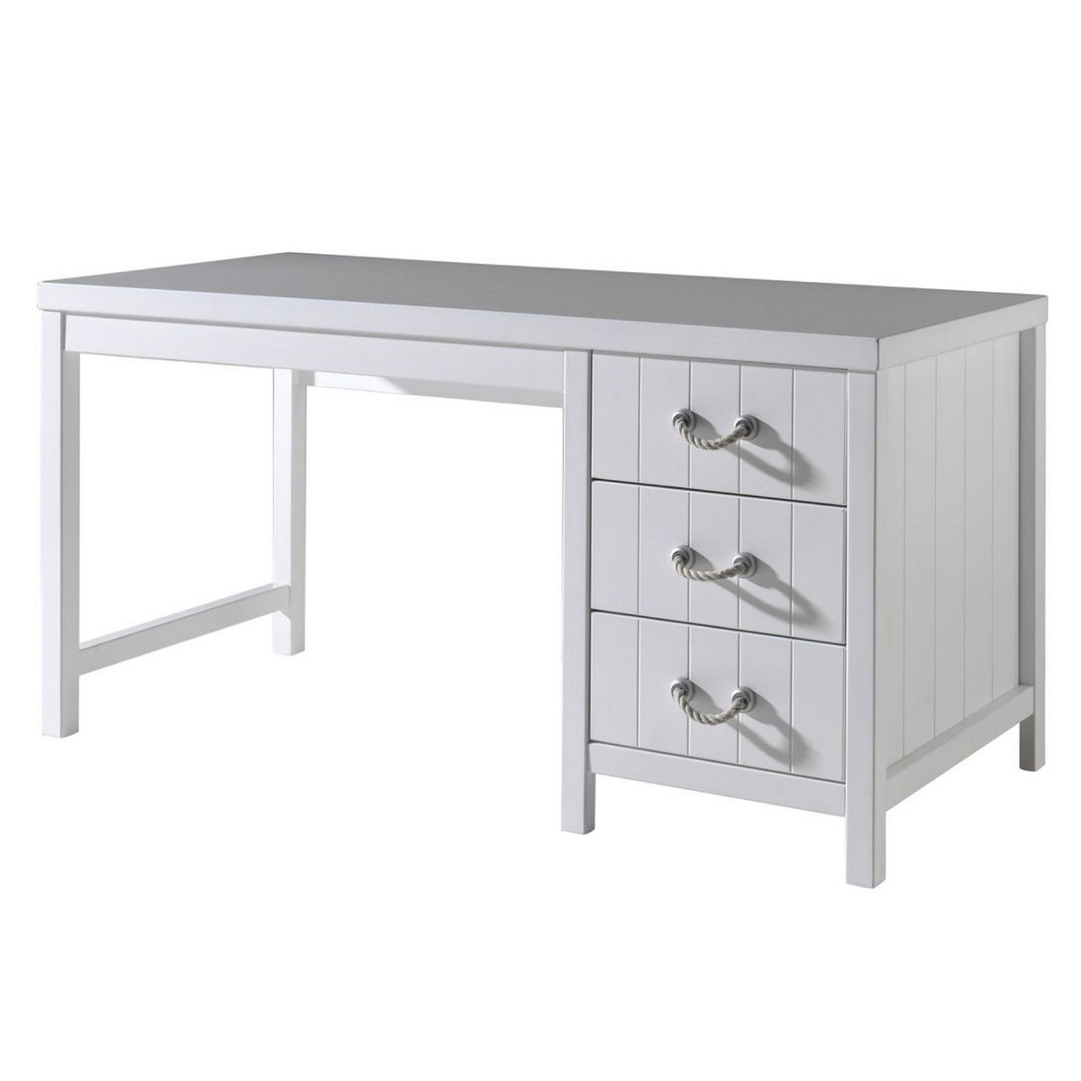 Bureau enfant  coloris blanc laqué MARINE