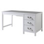 Voir la diapositive 1 : Bureau enfant  coloris blanc laqué MARINE
