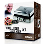 Voir la diapositive 6 : Domo Gaufrier 1400w inox - do9149w