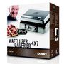 Voir la diapositive 6 : Domo Gaufrier 1400w inox - do9149w
