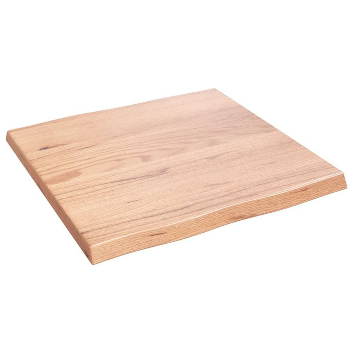 VIDAXL Dessus de table bois massif traite bordure assortie