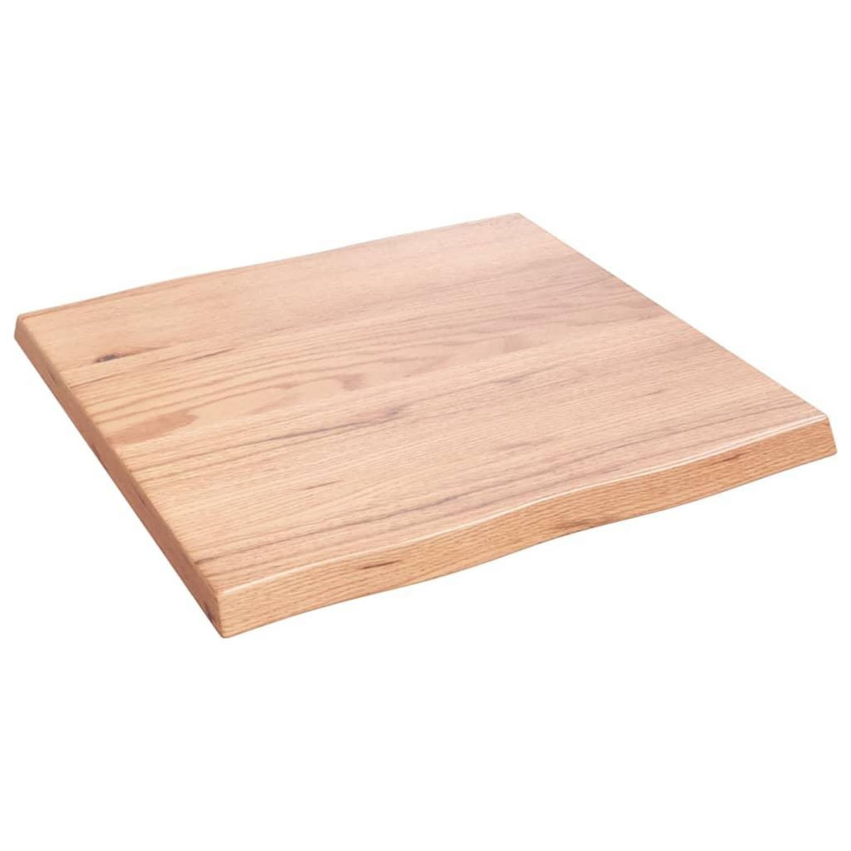 VIDAXL Dessus de table bois massif traite bordure assortie