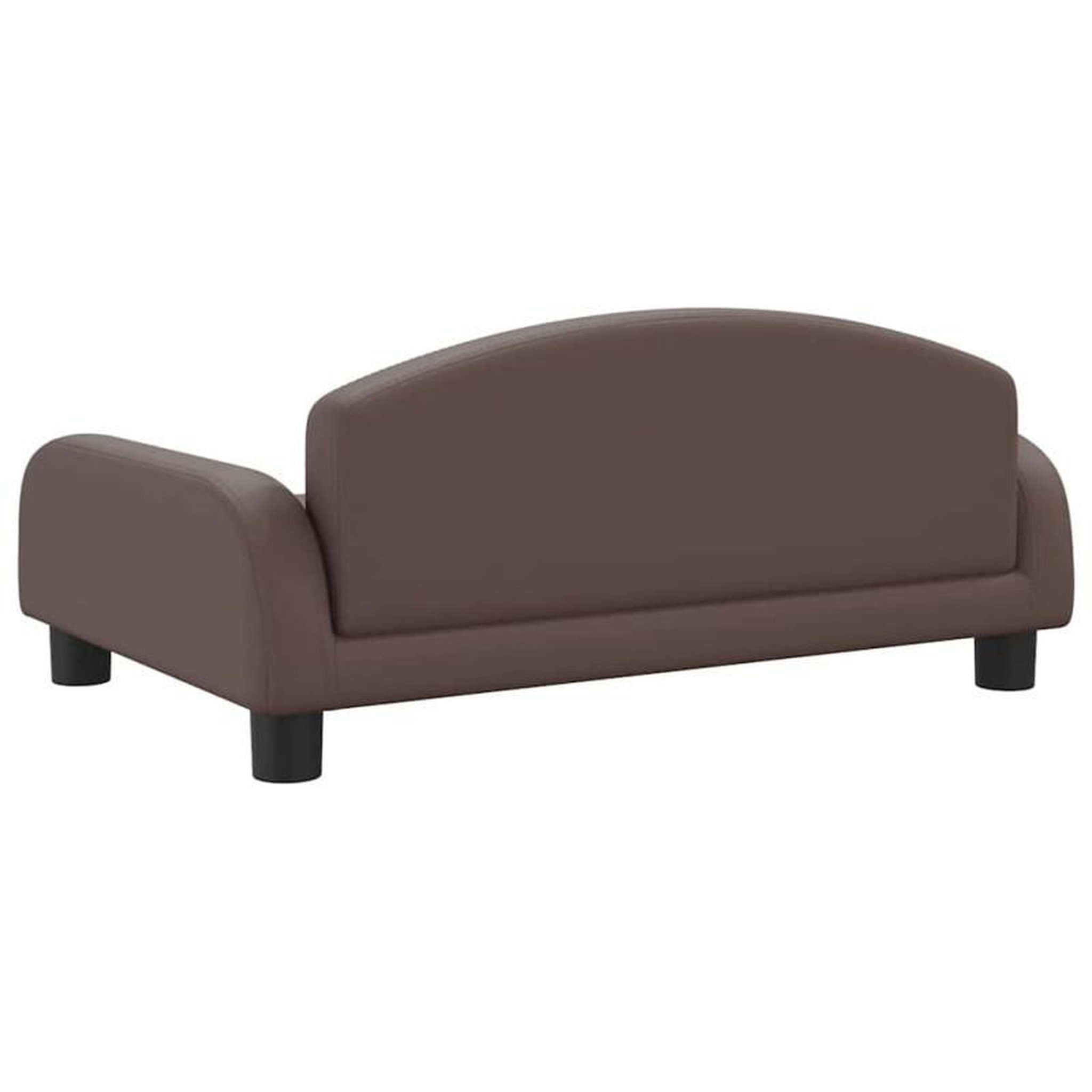 Voir la diapositive 5 : VIDAXL Lit pour chien marron 70x45x30 cm similicuir